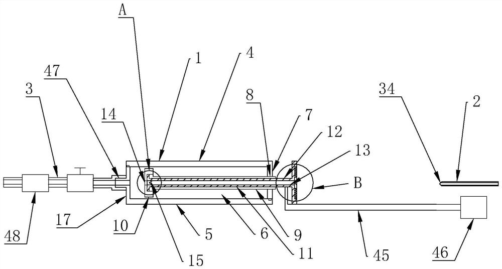 A device for detecting pesticide residues in food