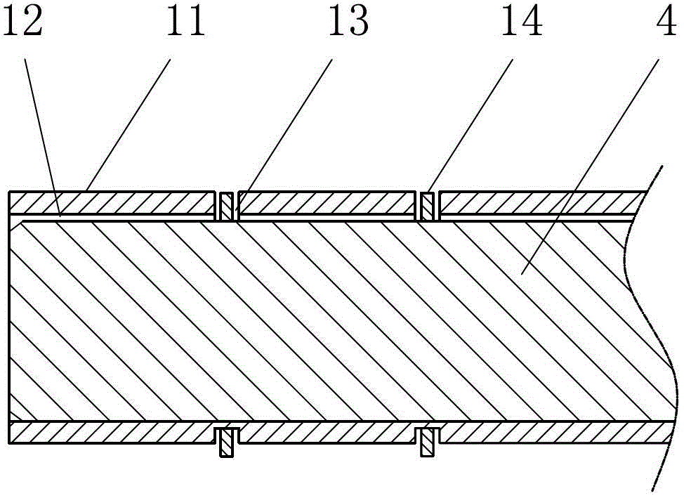 Material returning device for full-automatic numerical control grinder