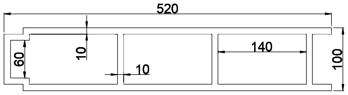 Cement-based wallboard having large hollow ratio and ultrahigh toughness as well as preparation method of cement-based wallboard
