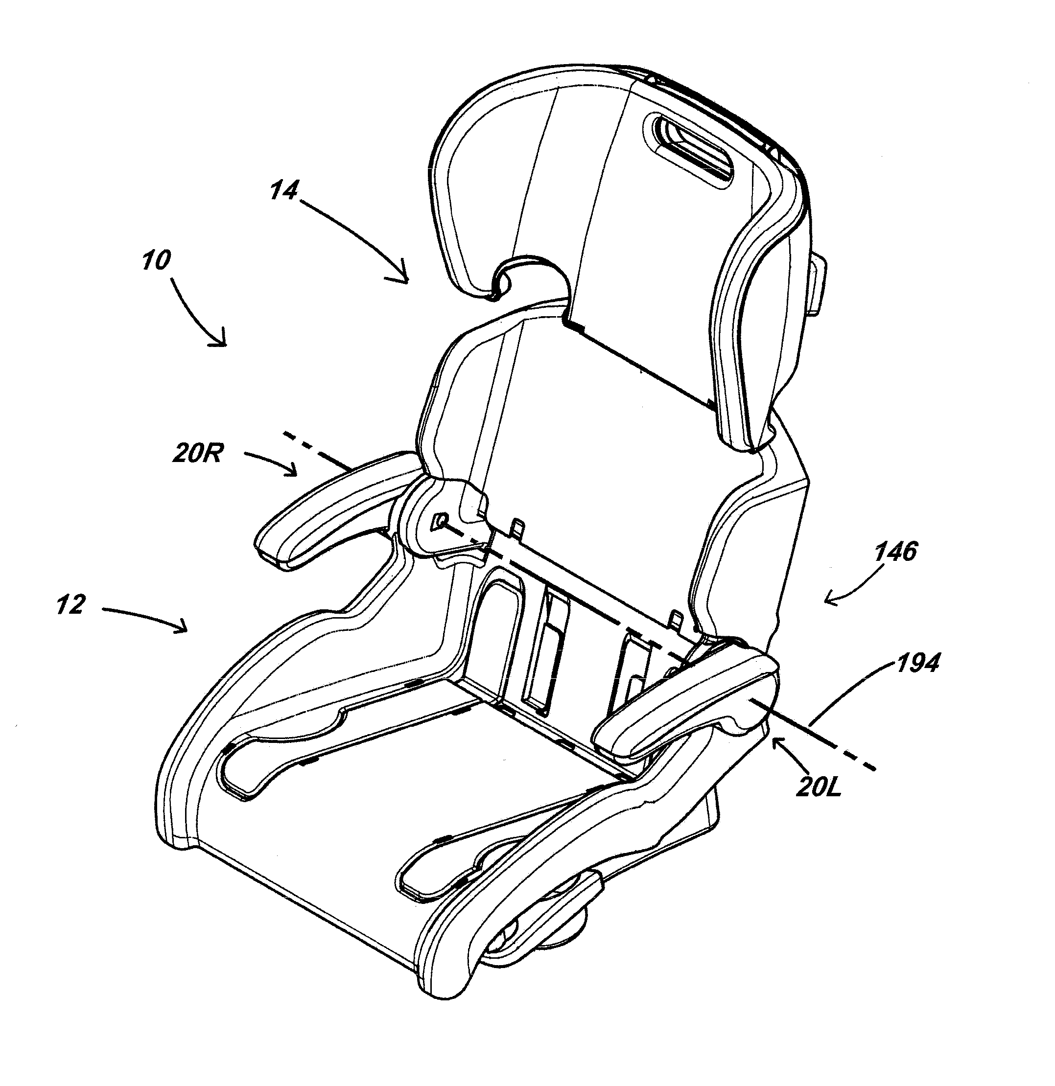 Low Cost Adjustable and Foldable Car Seat