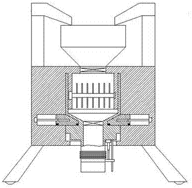 Efficient paint blending device