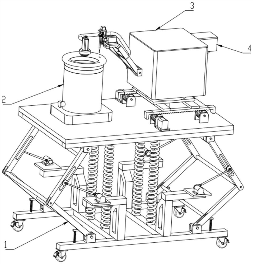 A lung cancer cell extraction robot