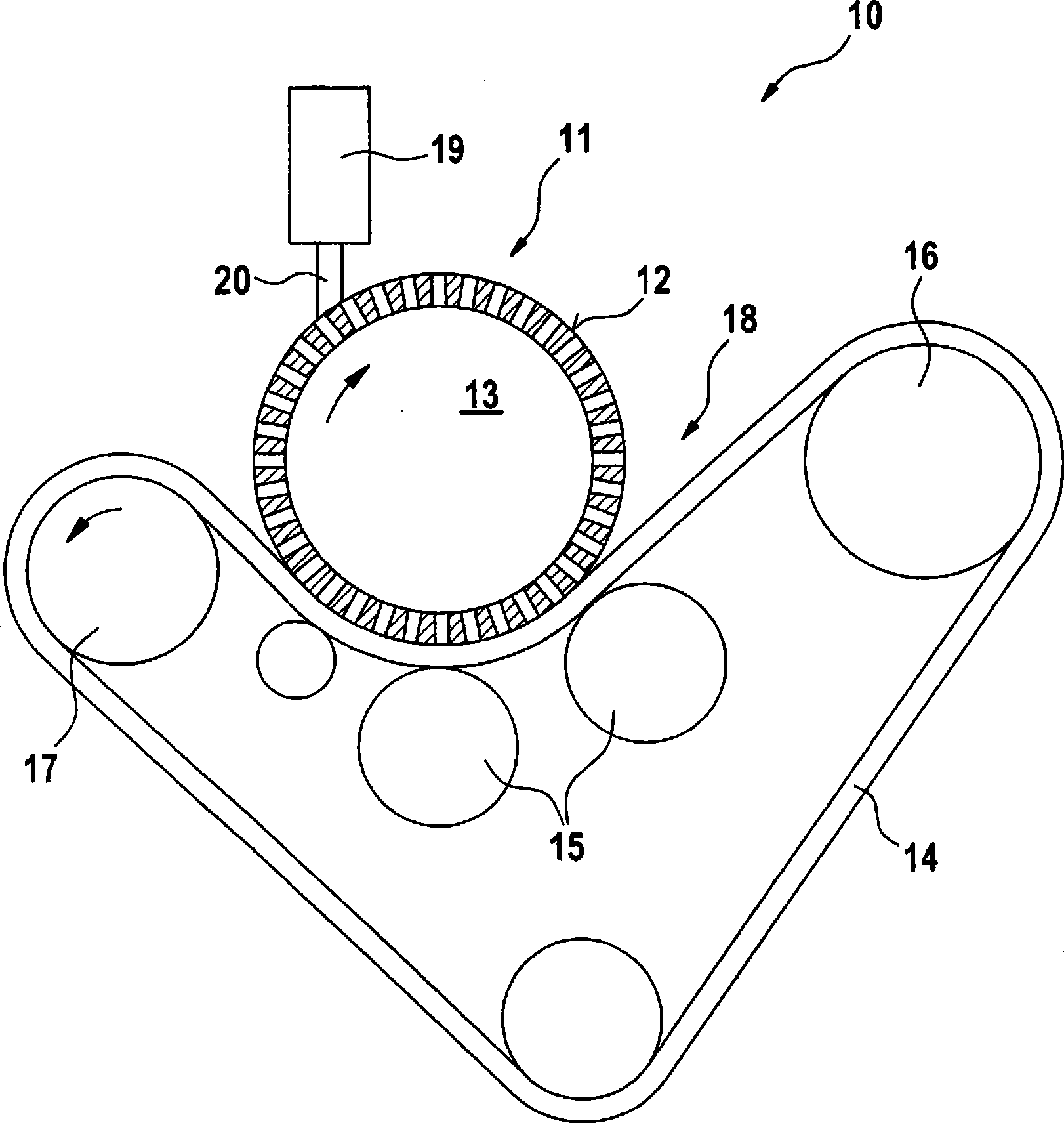 Apparatus and method for separating mixed materials of different flowability