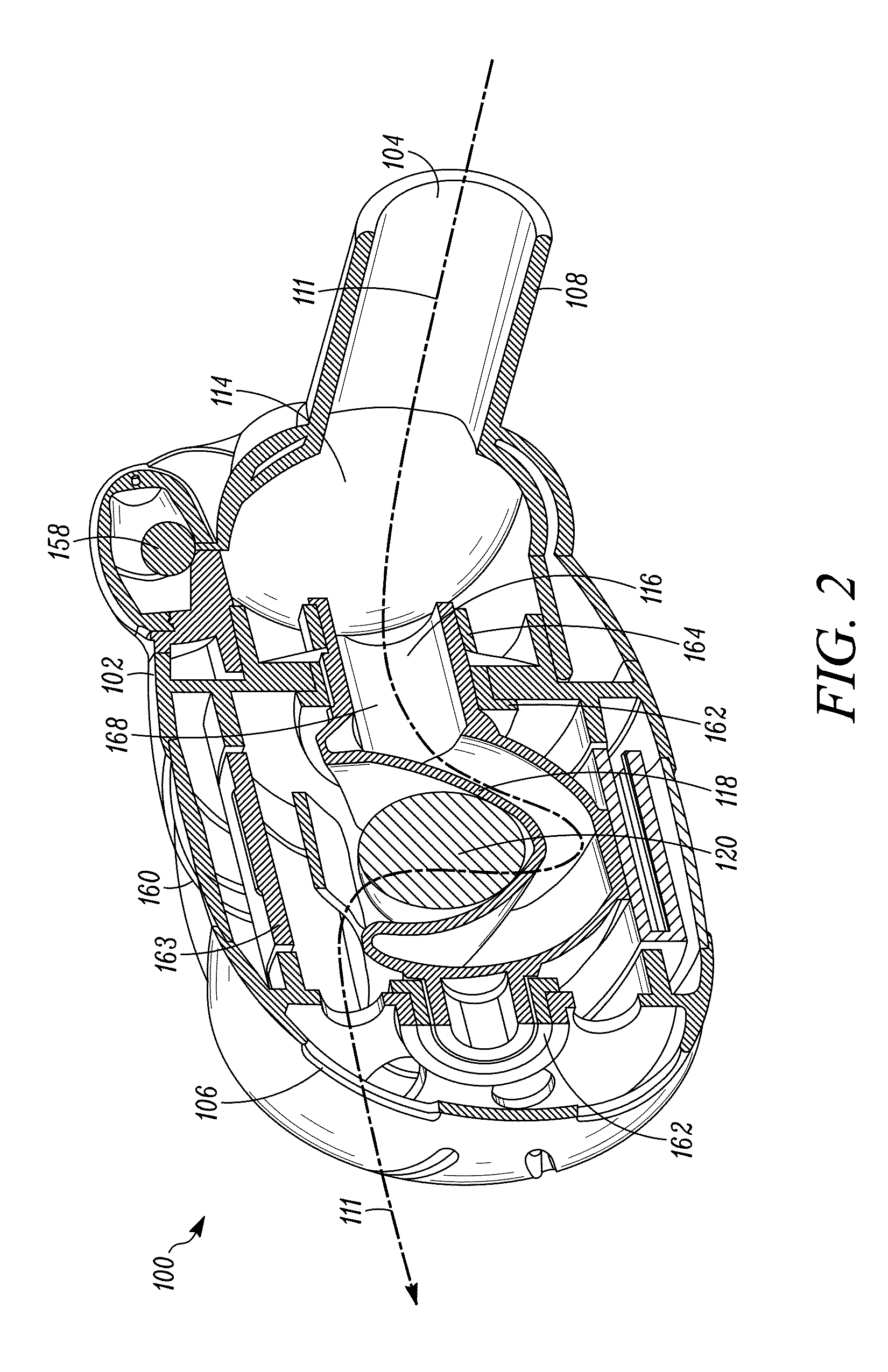 Method and device for performing orientation dependent oscillating positive expiratory pressure therapy