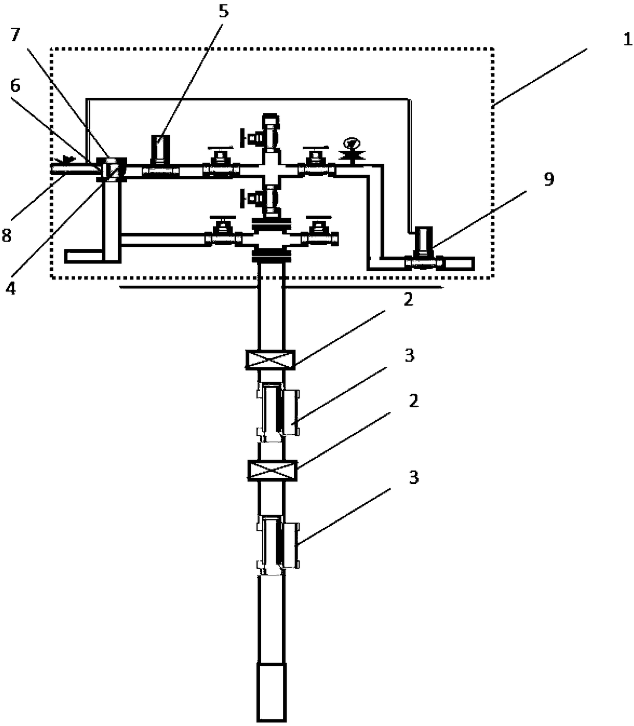 Intelligent water-injection remote control device and method