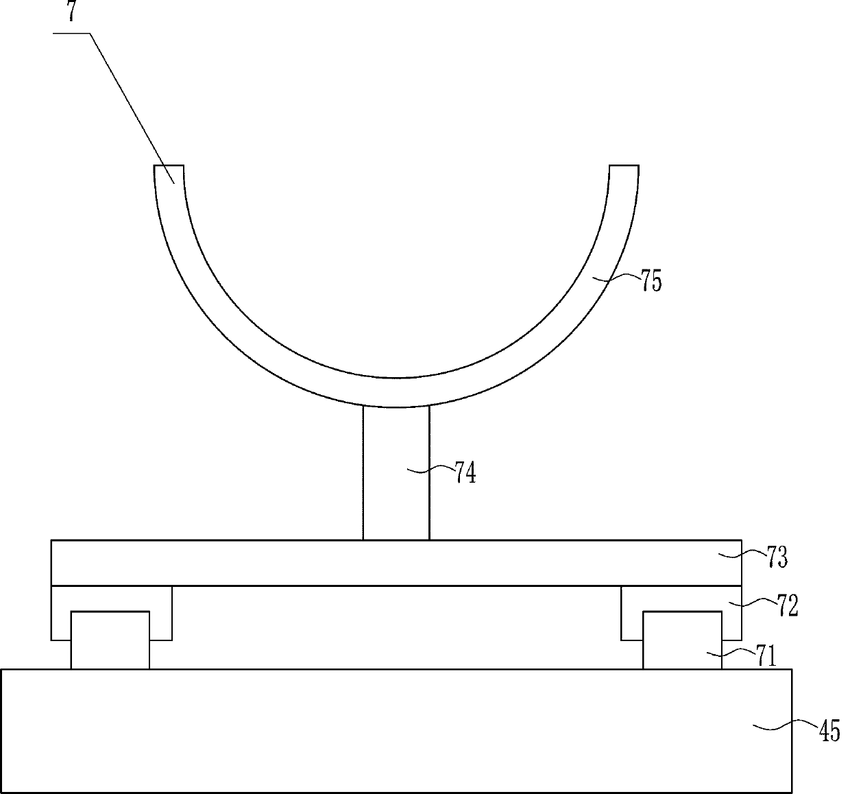 Arm support device for orthopedic examination