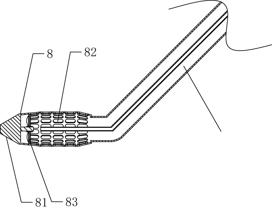 Unmanned ecological flowing water algae control method and equipment thereof