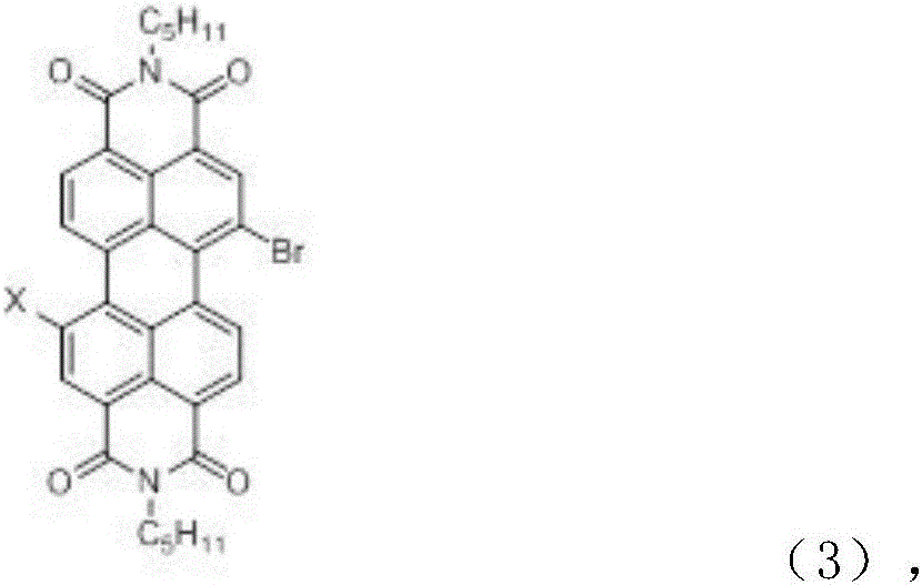 Perylene diimide compound, as well as preparation method and application thereof