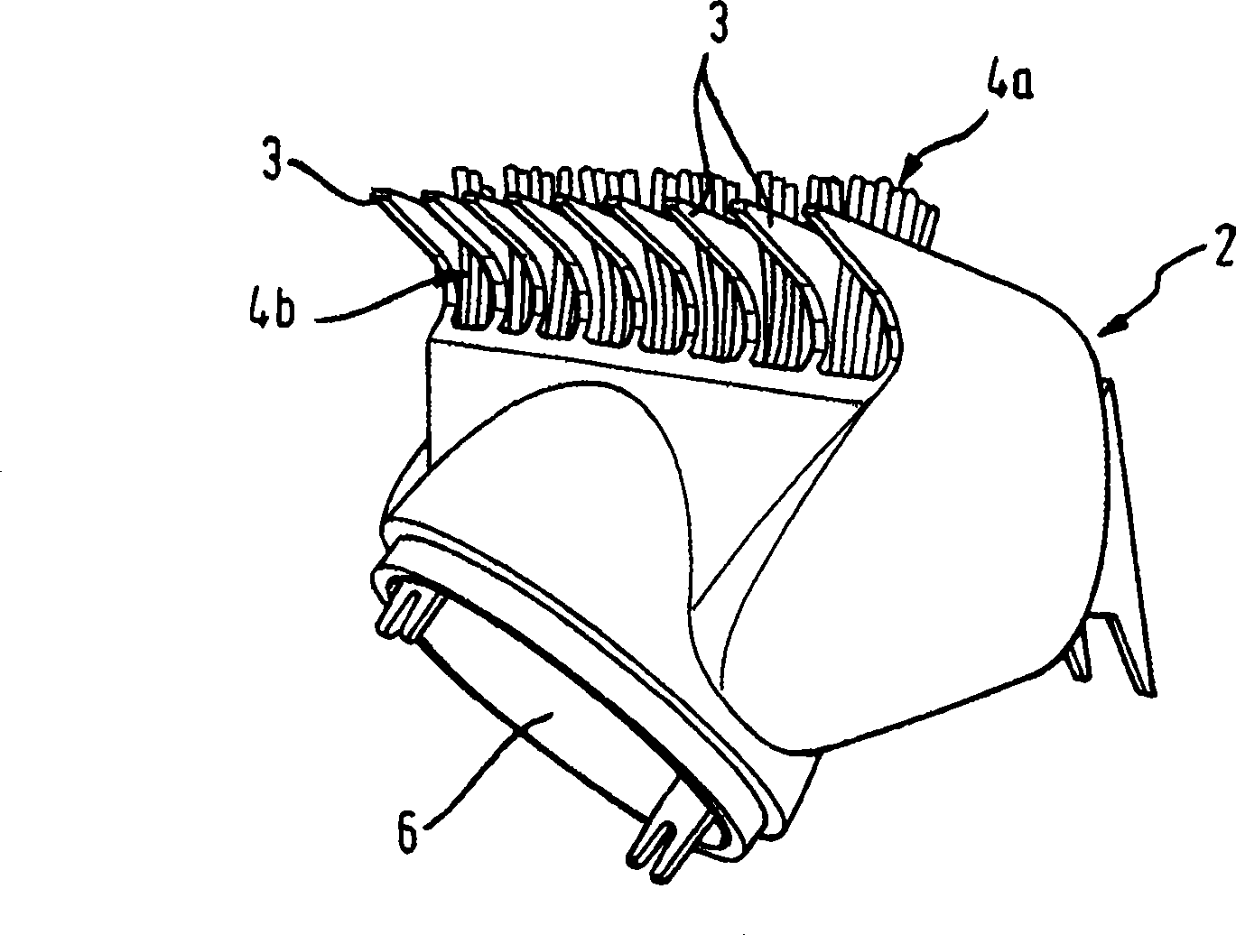 Hair leveling cover for hair dryer