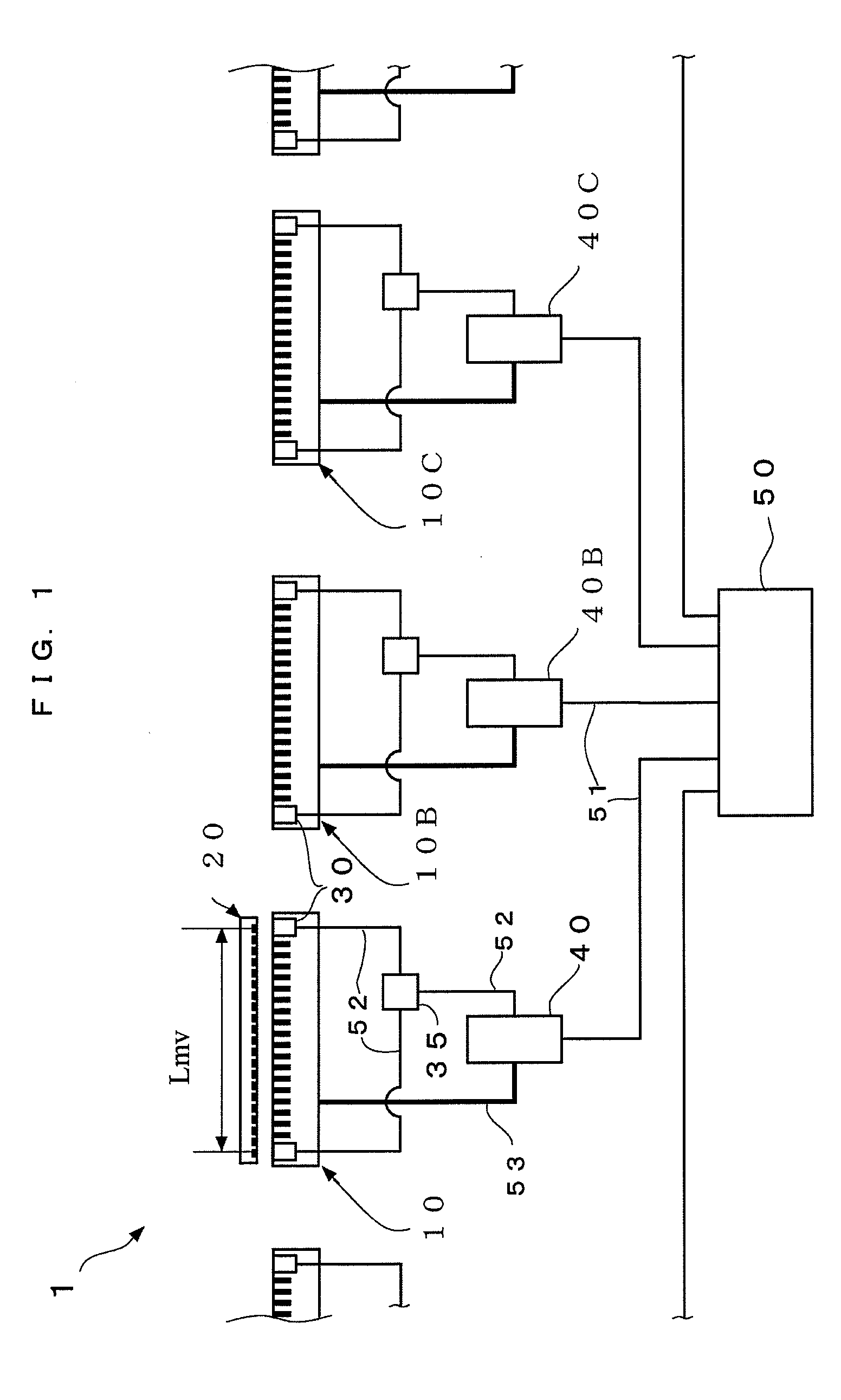 Distributed-arrangement linear motor and control method of distributed-arrangement linear motor