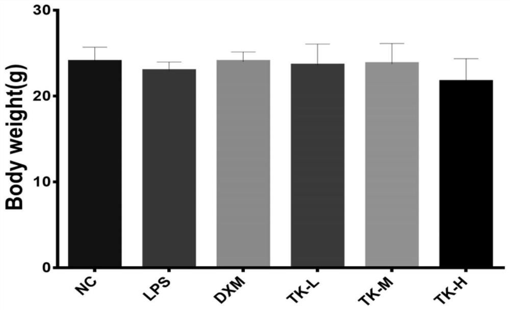 Anti-inflammatory and antioxidant traditional Chinese medicine composition, preparation thereof, and preparation method of preparation