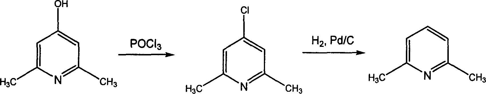 2,6-dimethylpyridine preparation method