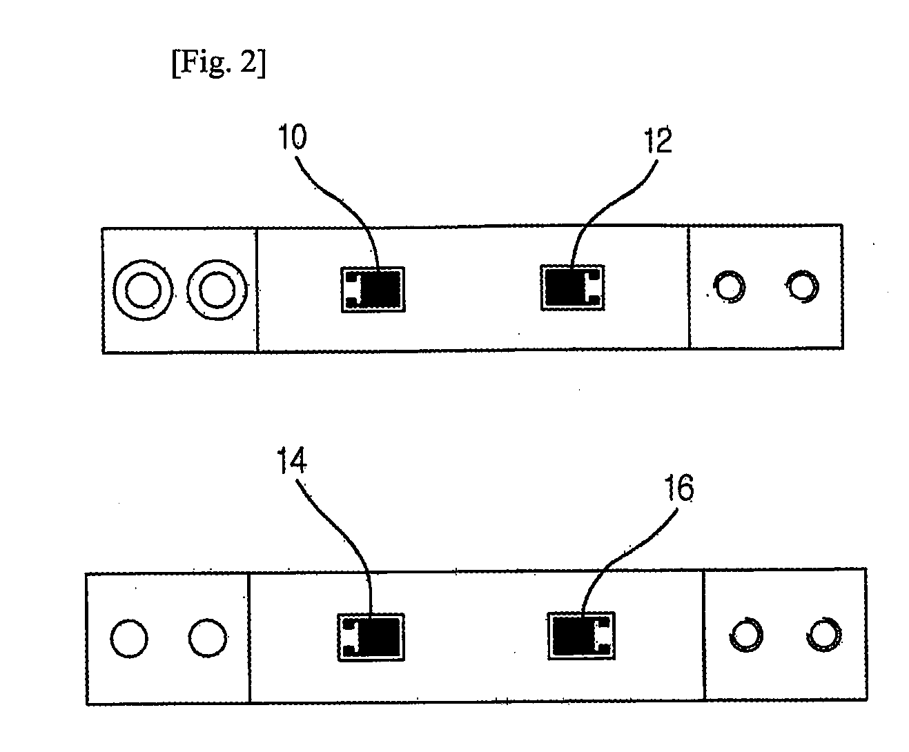 Elastic body for measuring loads and a non-contact load-measuring device using the same