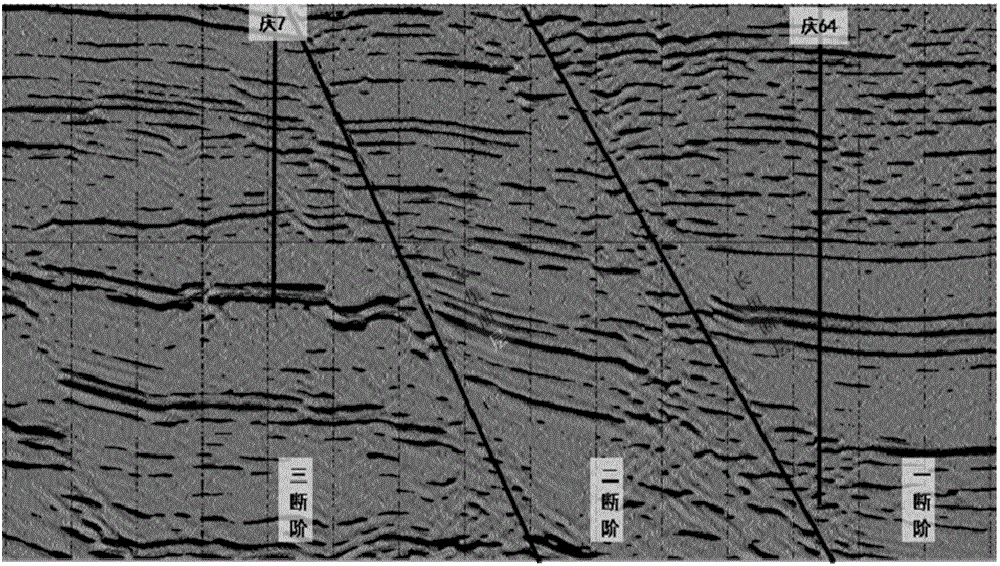 Calibration method for improving seismic interpretation precision of fault terrace structures