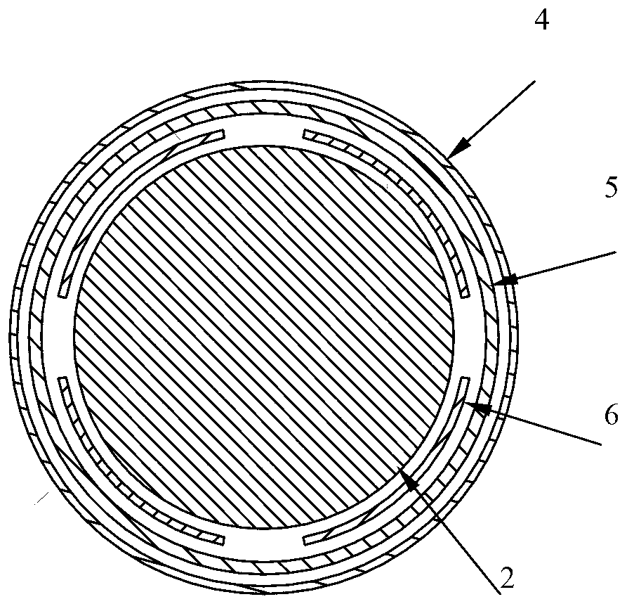 Detection device and method of liquid viscosity coefficient based on ultrasonic guided wave