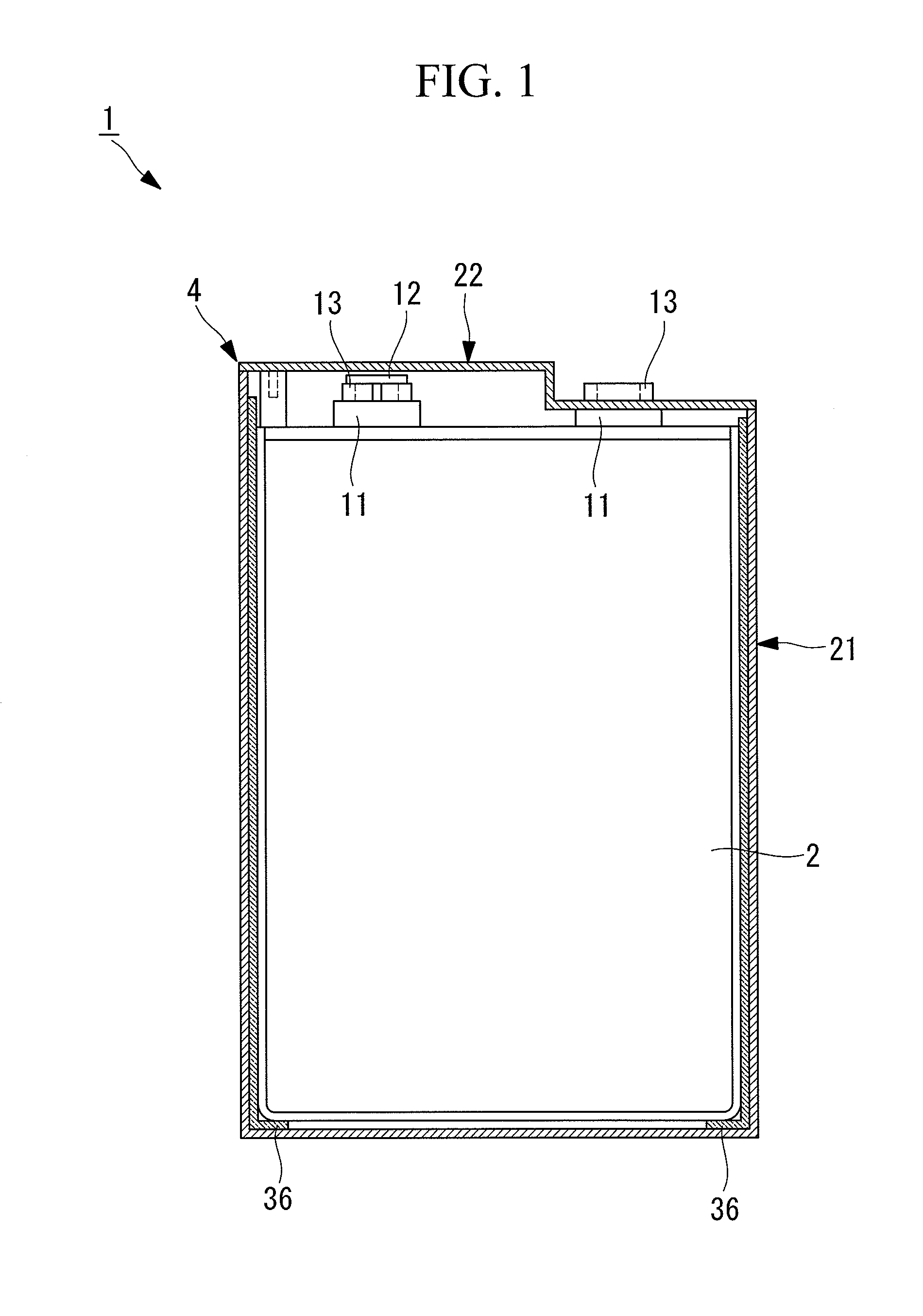 Cell container and battery