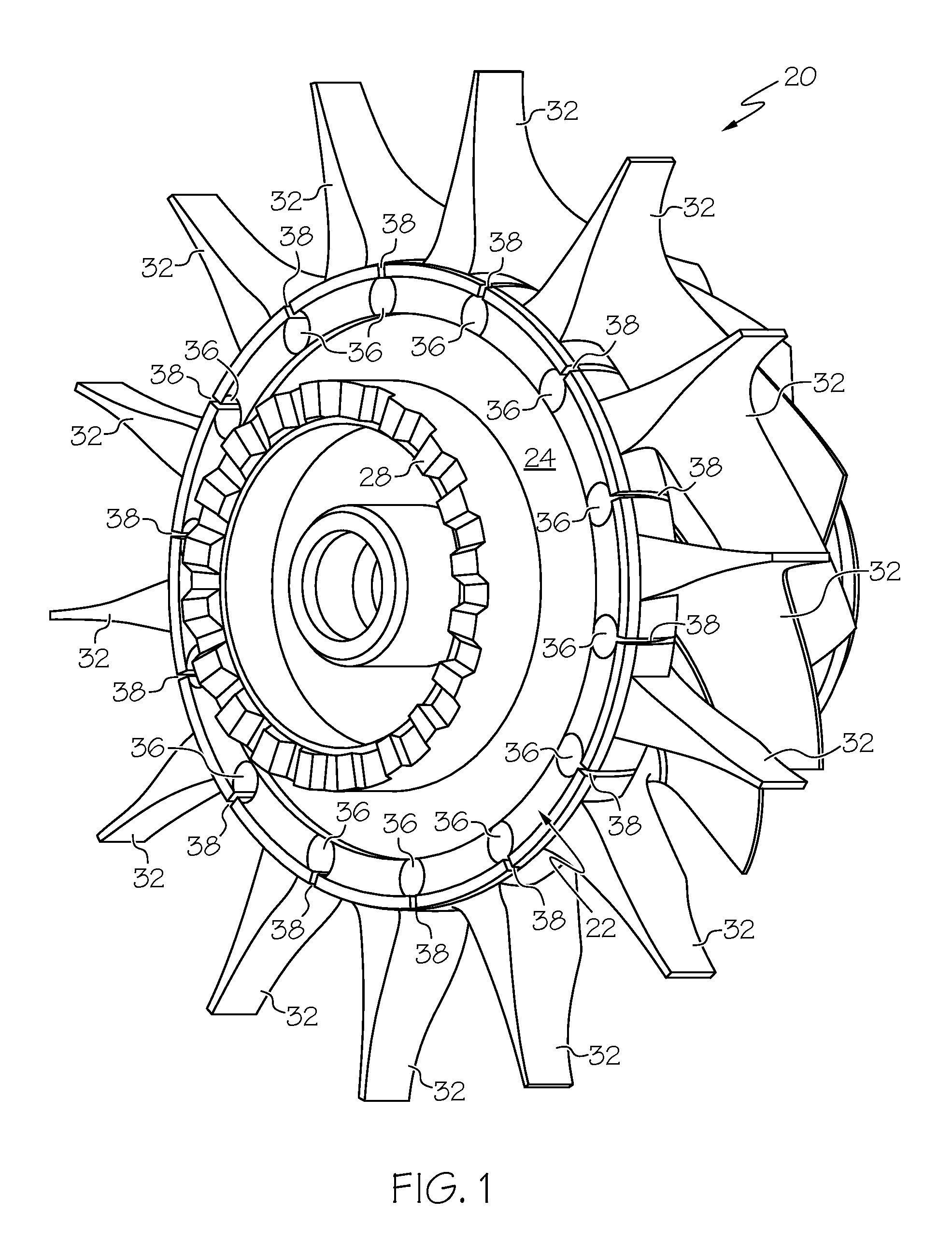 Methods for producing gas turbine engine rotors and other powdered metal articles having shaped internal cavities