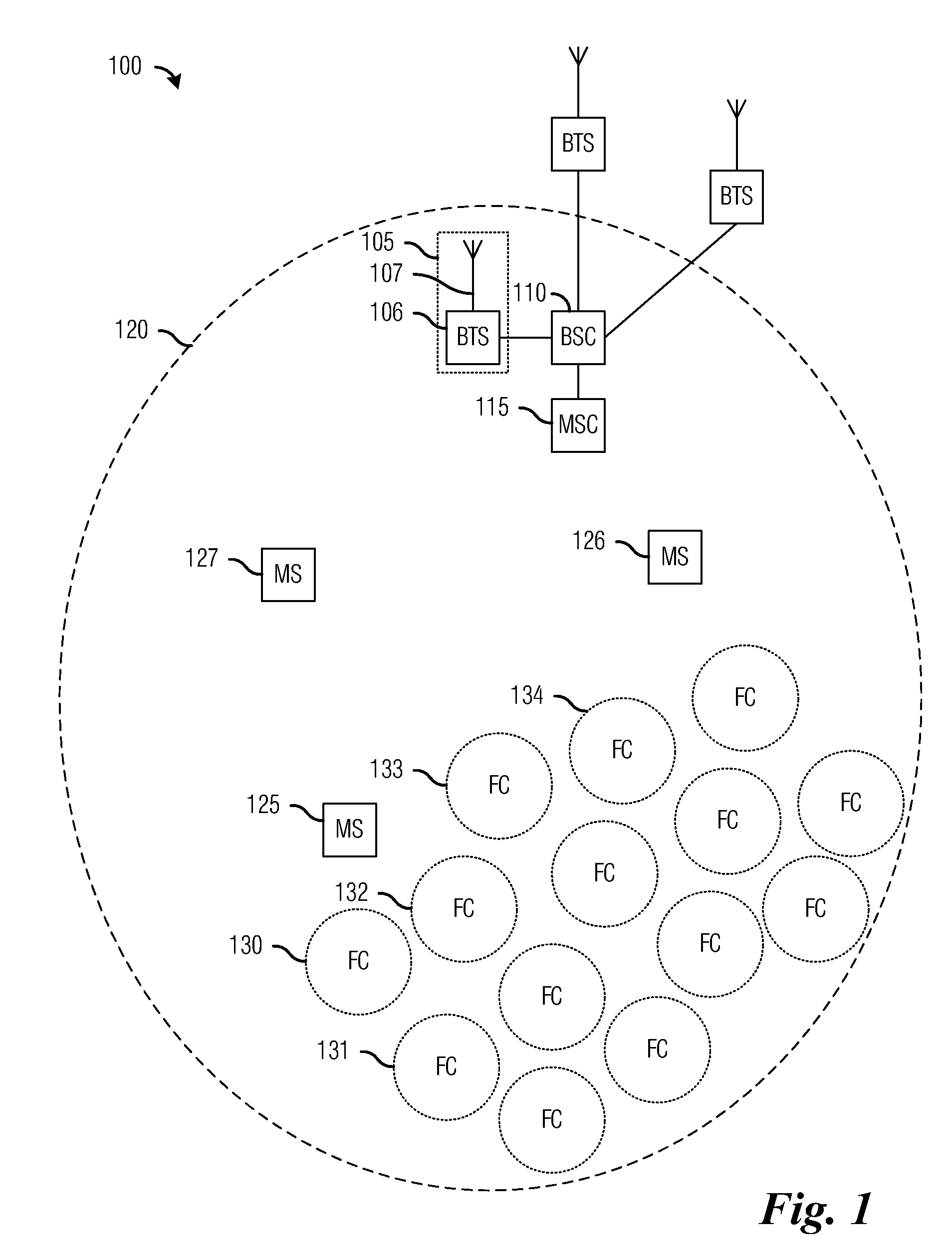 System and Method for Providing Connection Handoffs in Wireless Networks