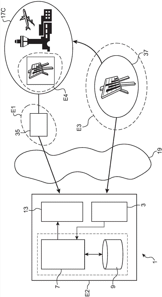 System for pooling data relating to aircraft engines
