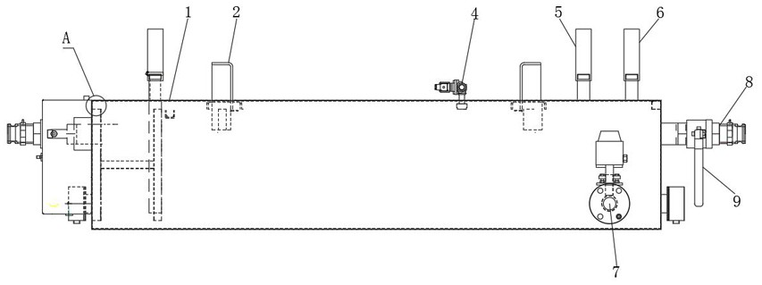 Rail transit vehicle POST automatic control system