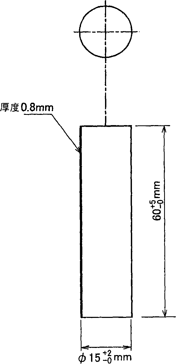 On-vehicle camera lens glass material and on-vehicle camera lens