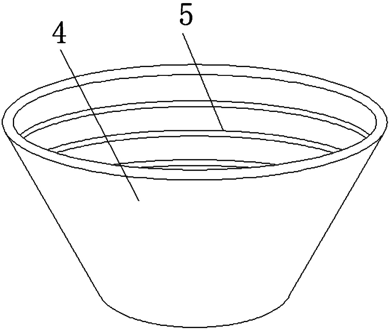 Elevator ball serving simulation device based on Magnus fluid effect