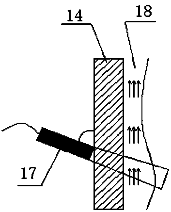 Device and method for measuring the thickness of inner ring film in the wellbore of vortex drainage and gas extraction tool