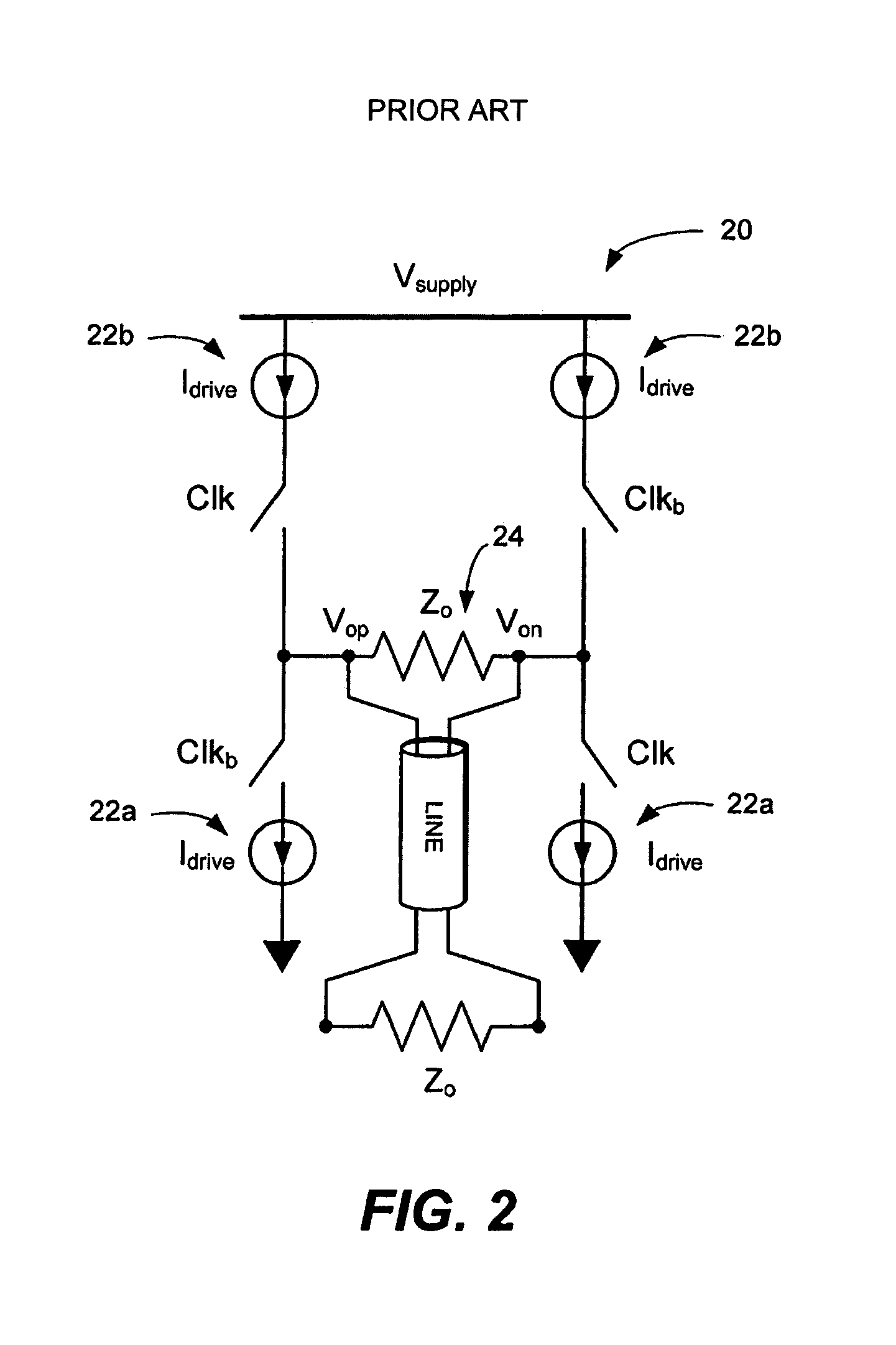 Low-power low-voltage multi-level variable-resistor line driver