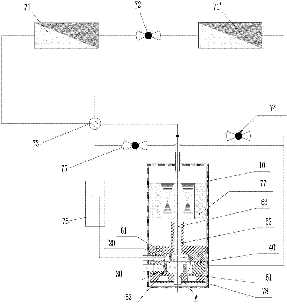 Compressor, air conditioner and assembly method of compressor