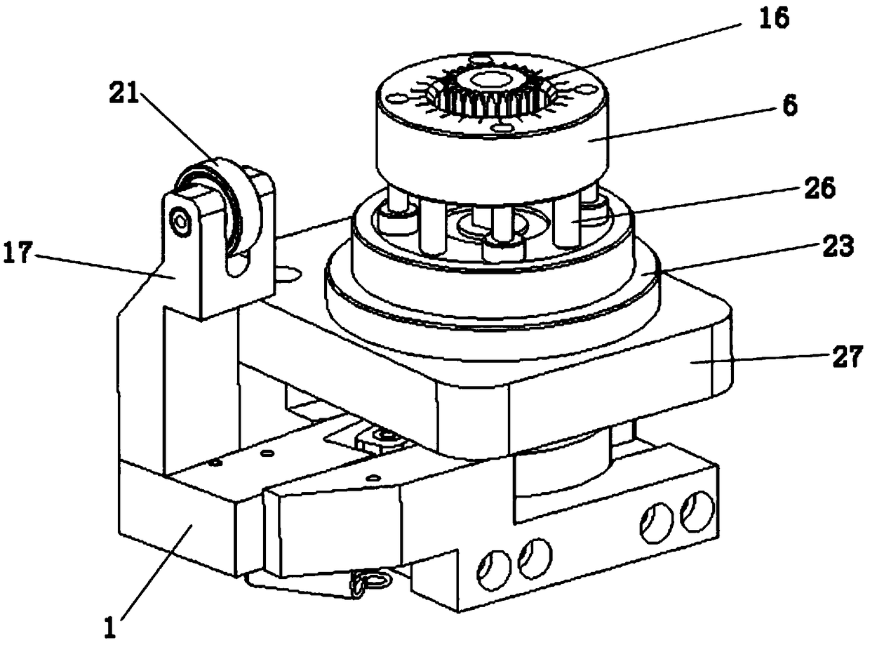 Dividing rotation device