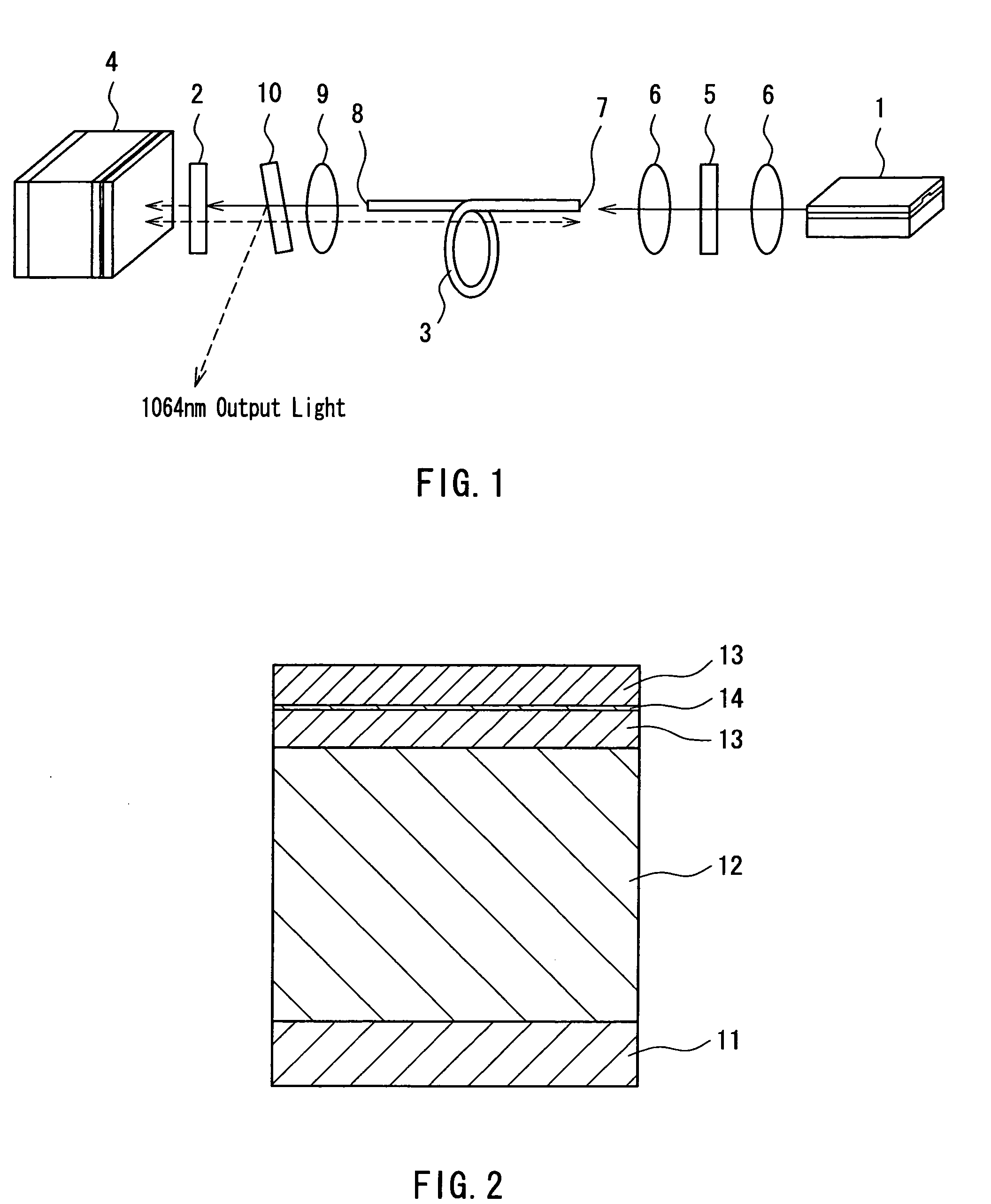 Ultrashort pulsed laser and optical head using the same