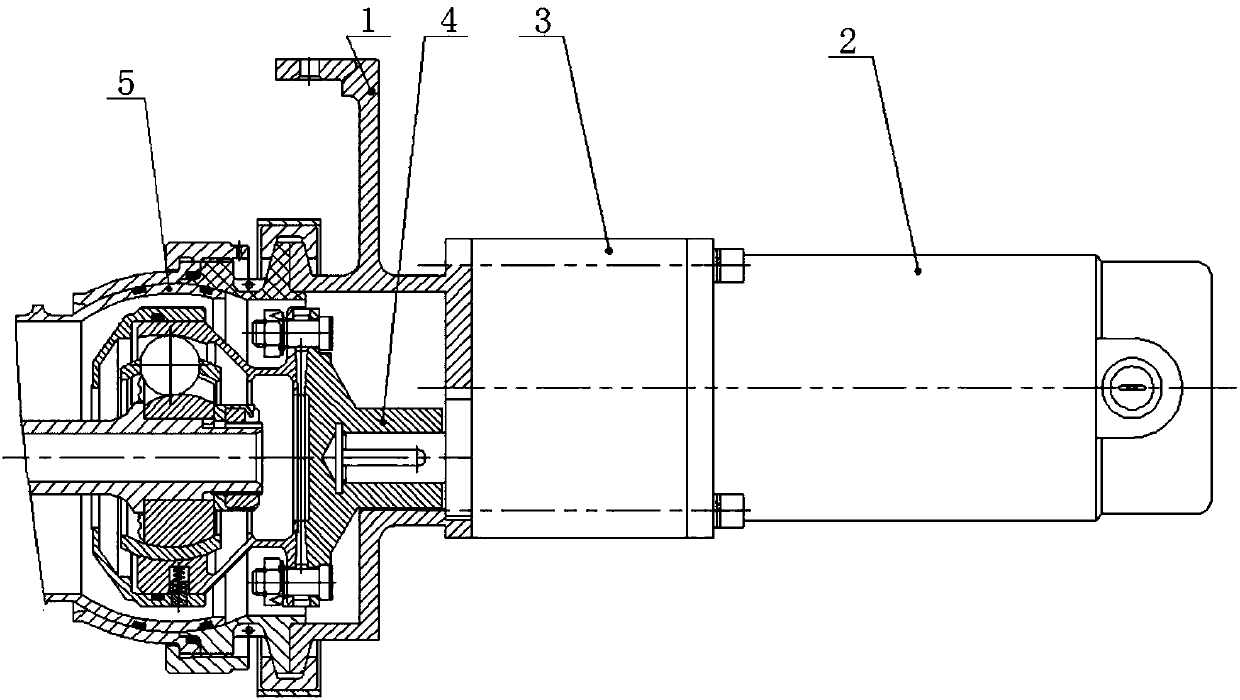 Apparatus for driving aero-engine rotate