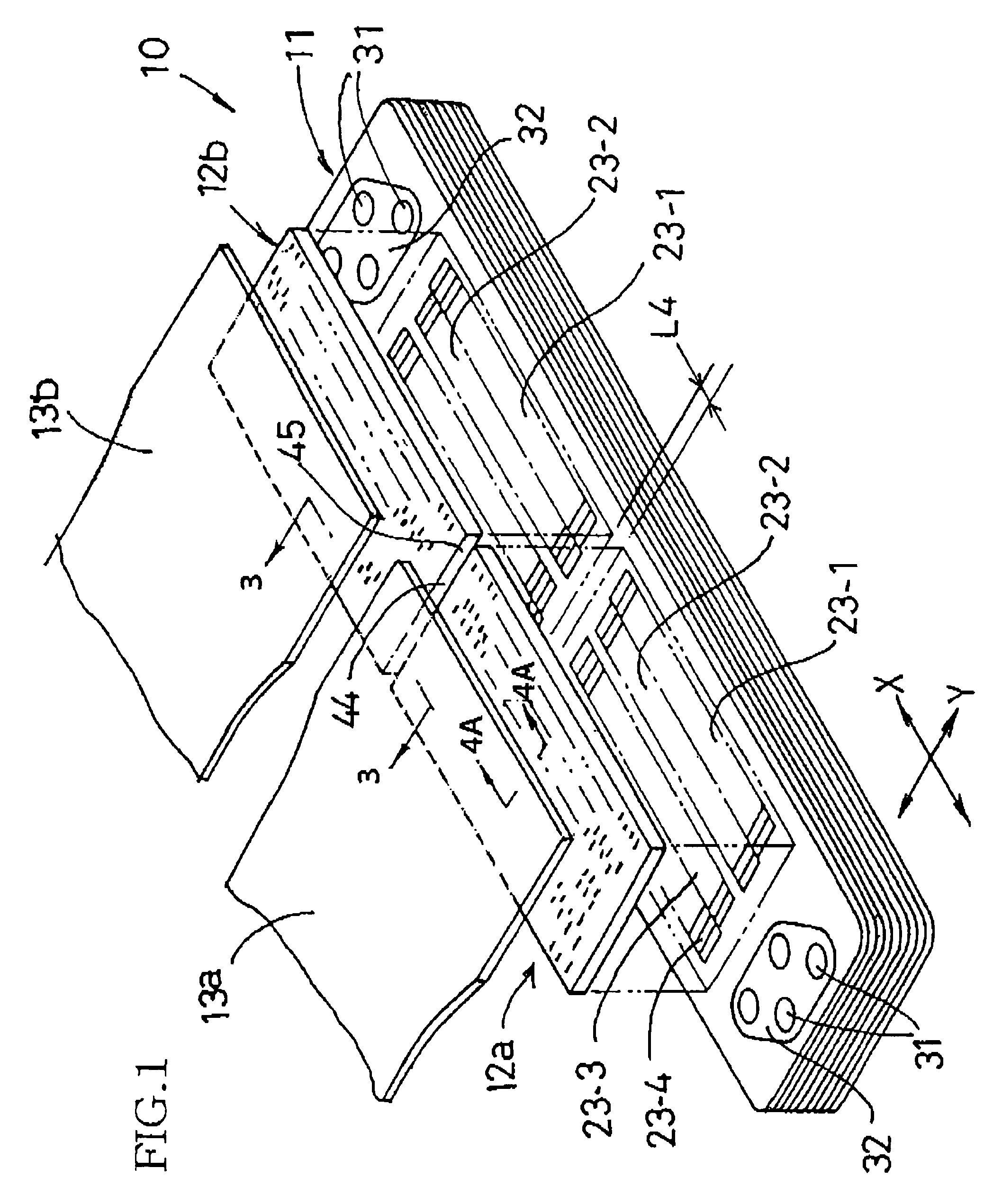 Ink jet printer head