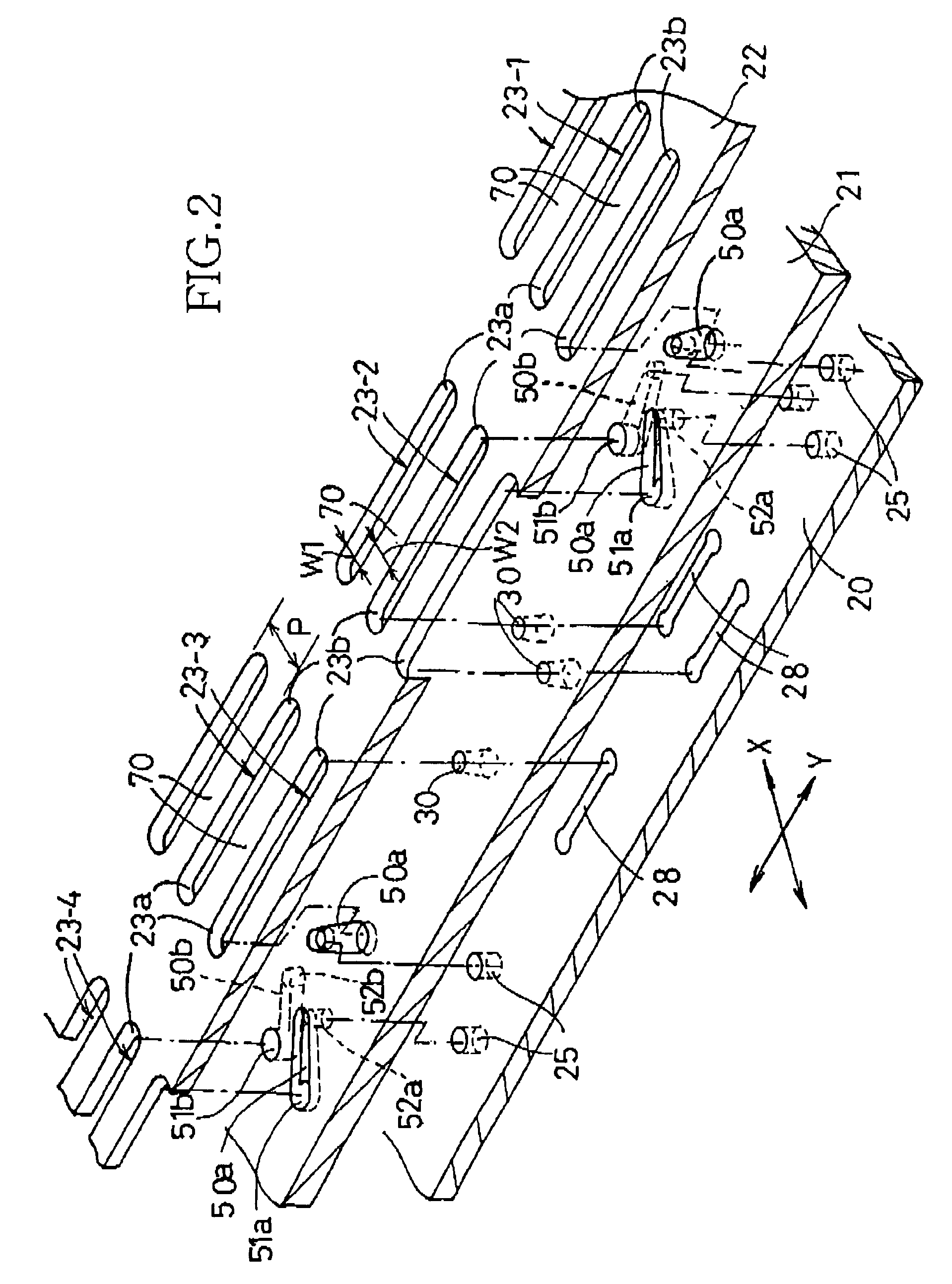 Ink jet printer head