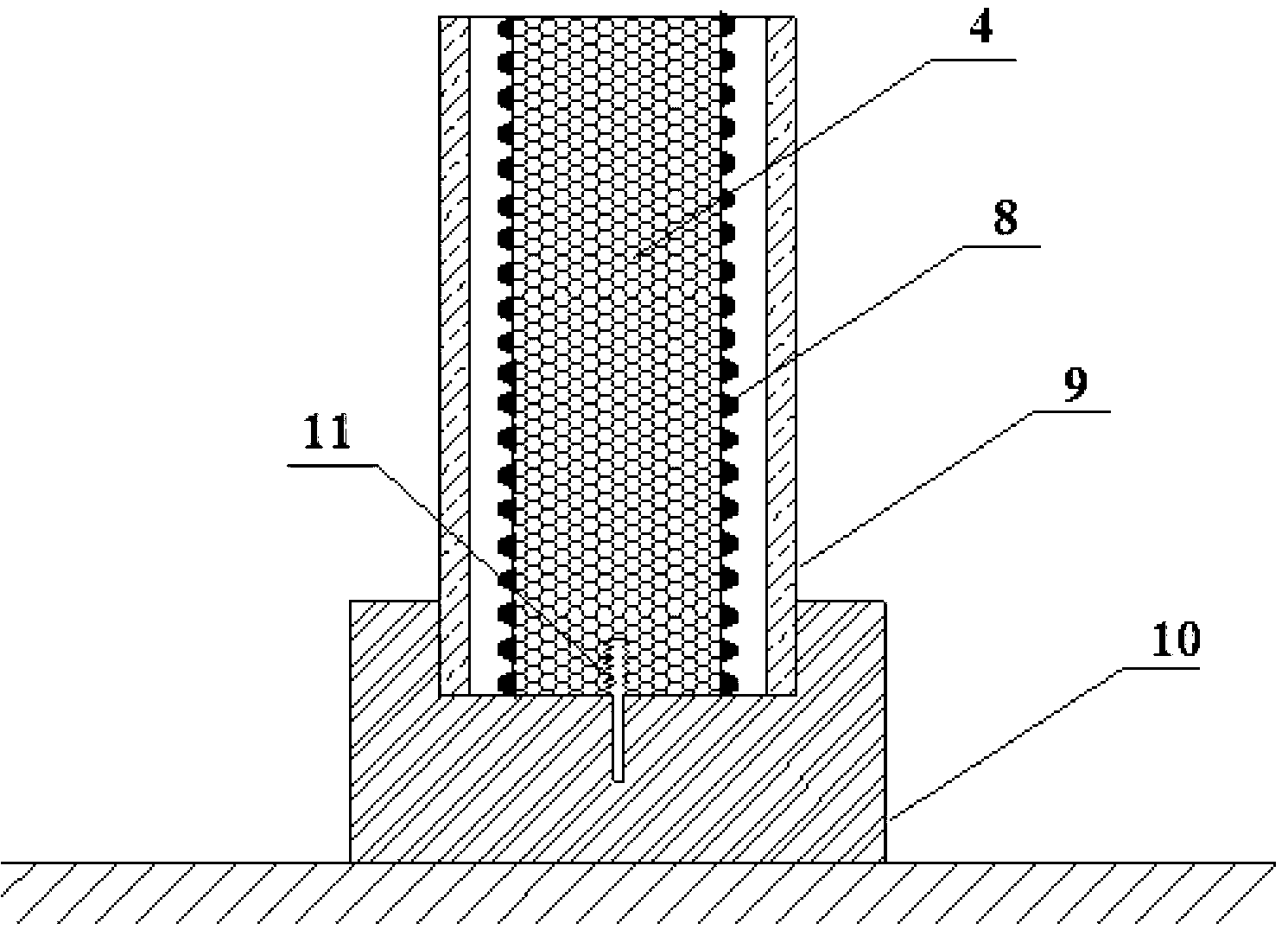 Diversion type auxiliary plating device and plating method aiming at plating inner surface of hollow plated part