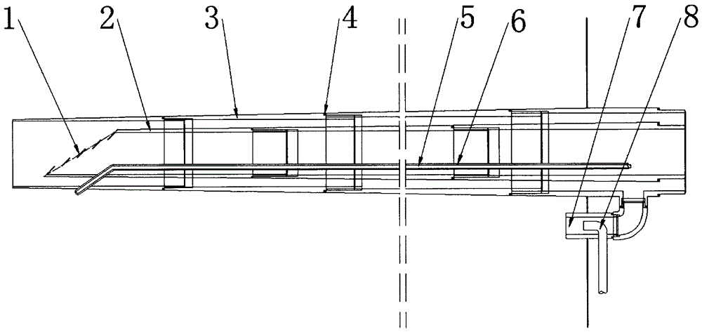 A high-fidelity and high-purity flue gas sampling system applied to an indirect measurement device for high-temperature flue gas temperature