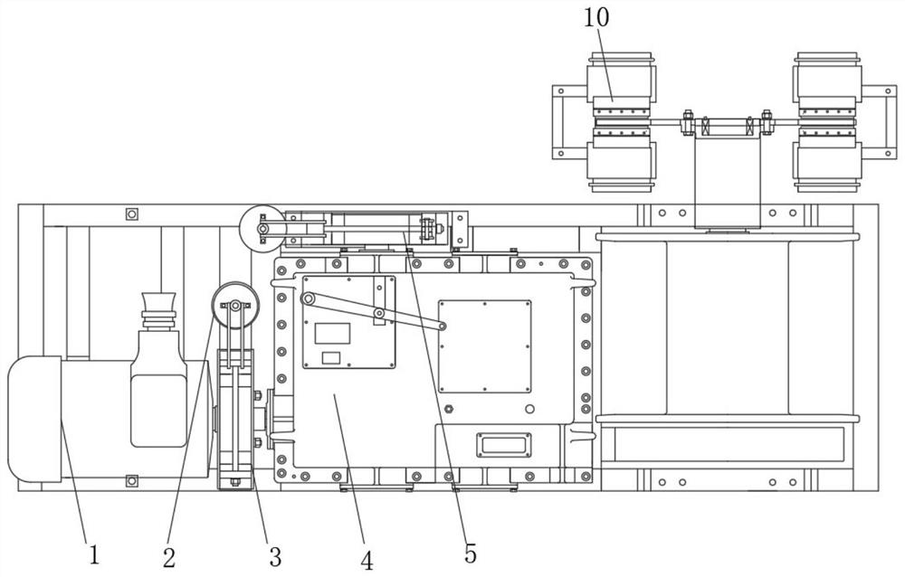 Multi-combination winch with external disc brake