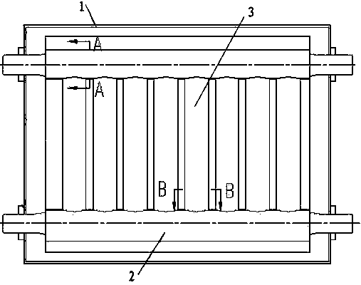 Novel heat absorption plate with blue film coating and flat-plate collector with the heat absorption plate