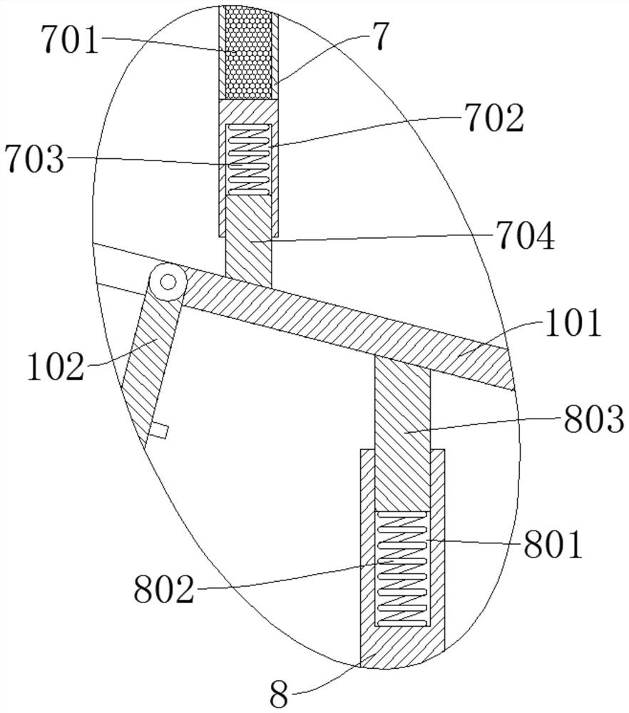 A circulating desanding device for sewage treatment