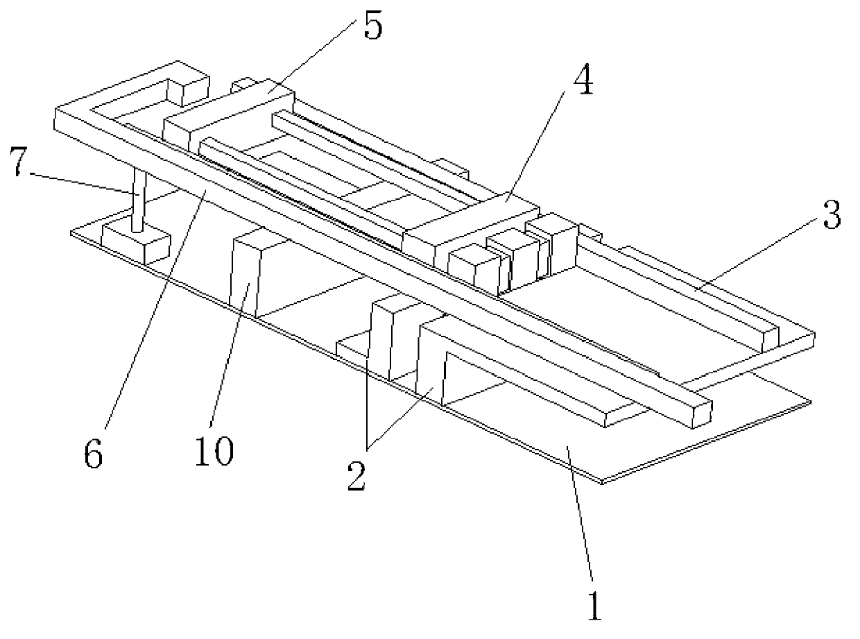 Separating device for magnet of eddy-current coupler and using method thereof