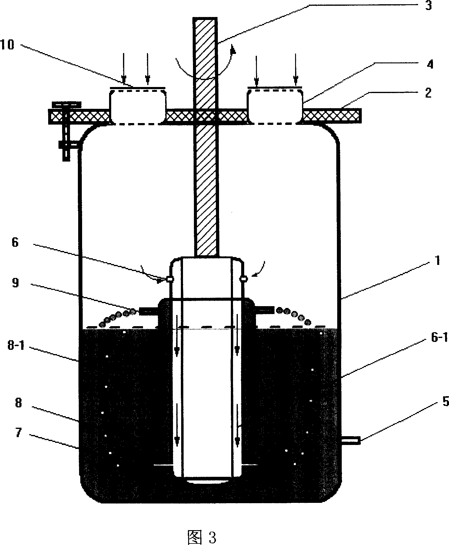Extract-agitating self-suction type biological reactor