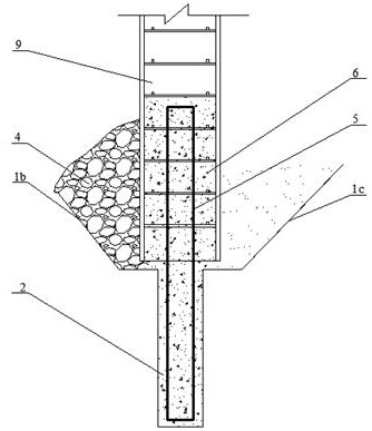 Deepwater steep fluctuating rock surface steel cofferdam construction process