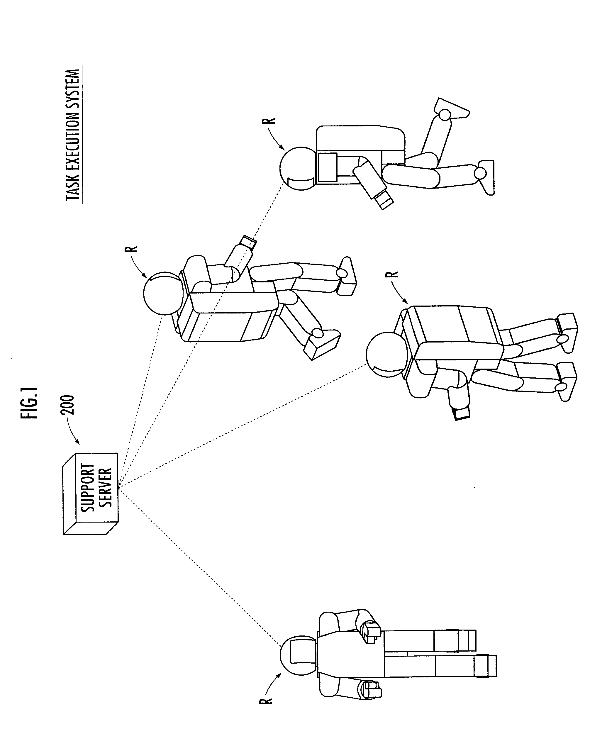 Robot and task execution system