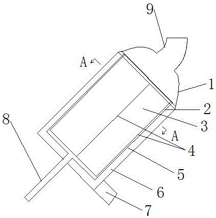 Sesame seed smashing device