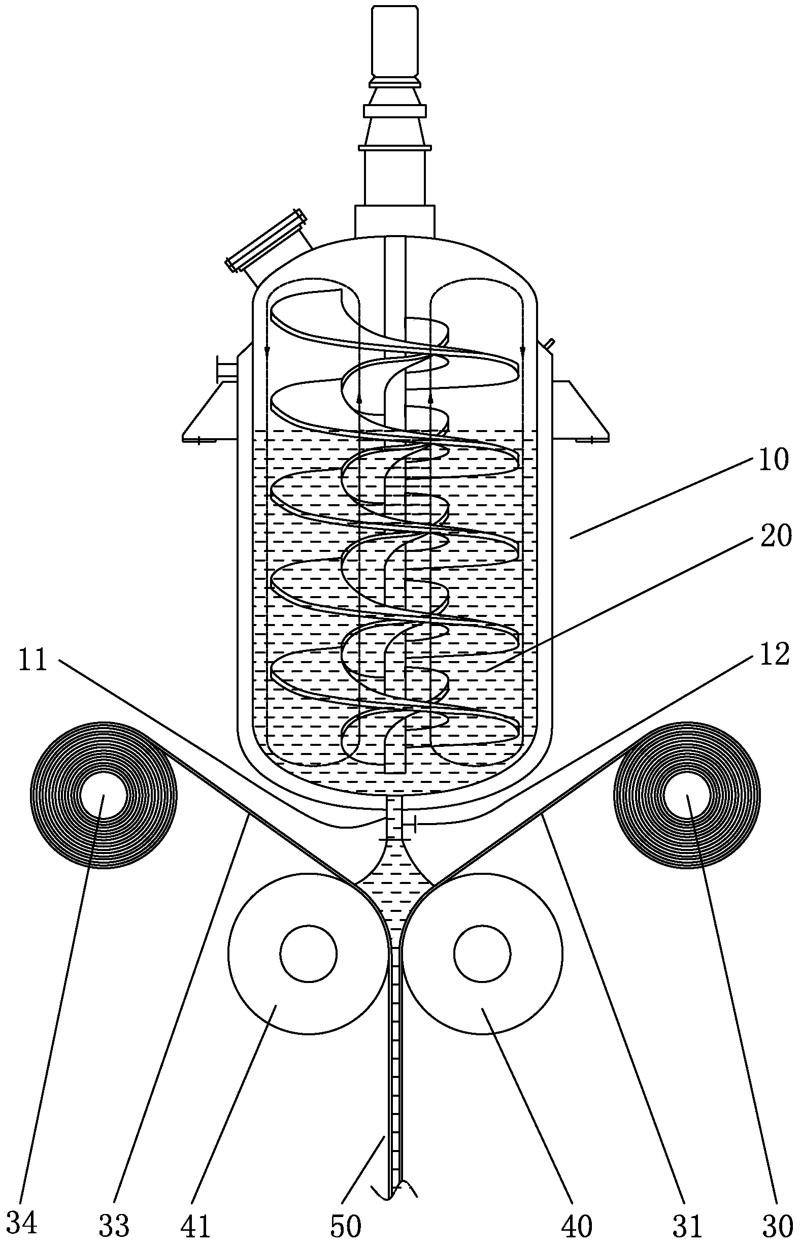 Leak-proof patch of tubeless tire and production process thereof