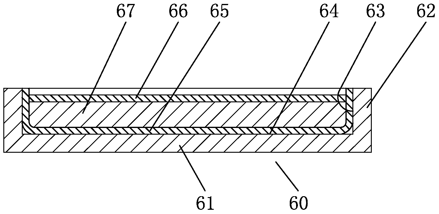 Leak-proof patch of tubeless tire and production process thereof