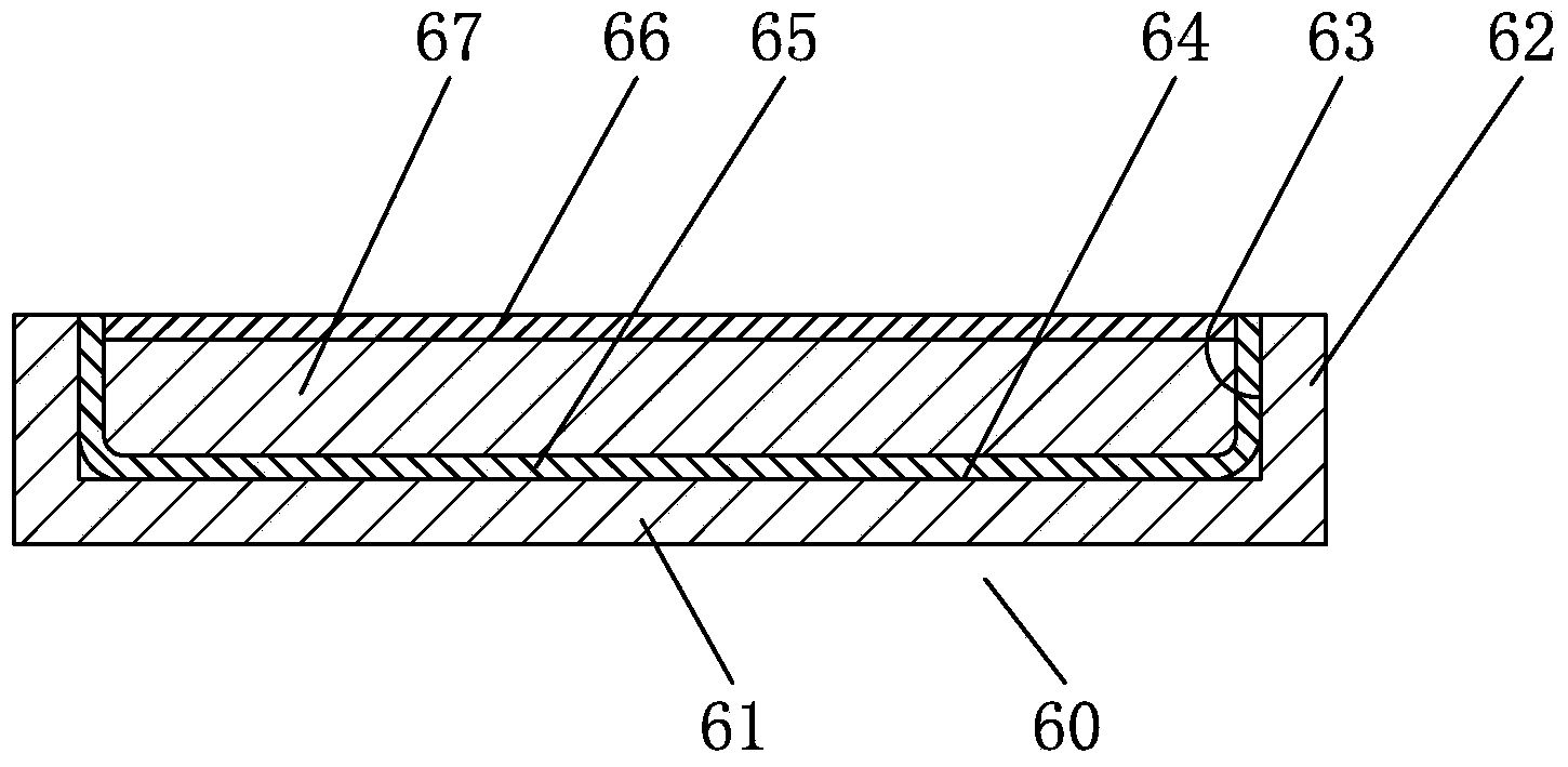 Leak-proof patch of tubeless tire and production process thereof