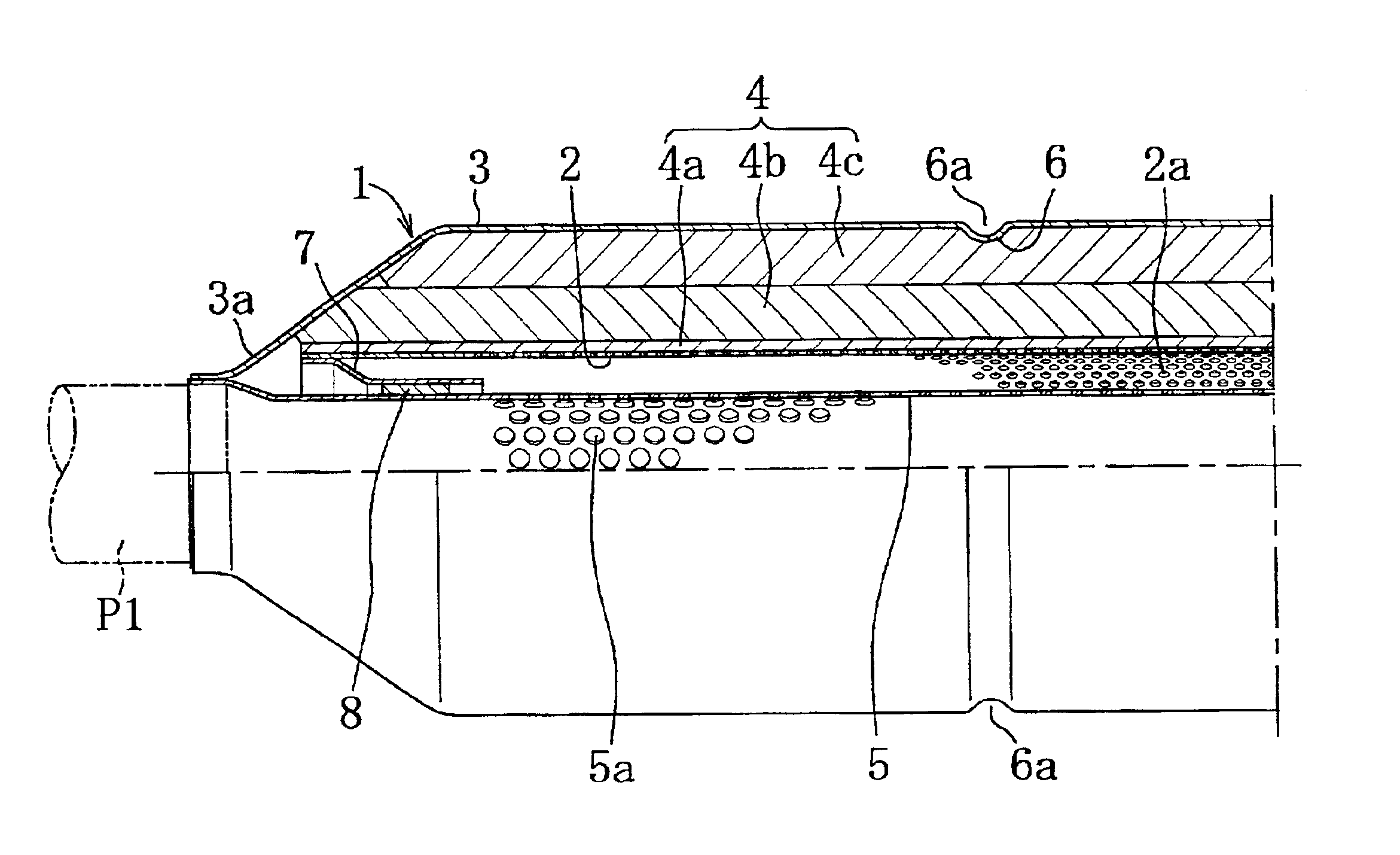 Engine muffler and method of manufacturing the same