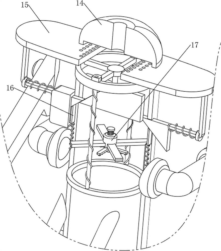 Medicinal material fumigation equipment for rehabilitation department