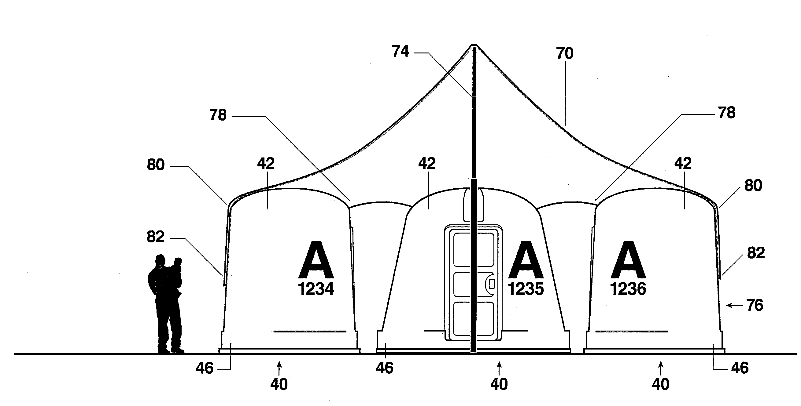 Portable shelters, related shelter systems, and methods of their deployment